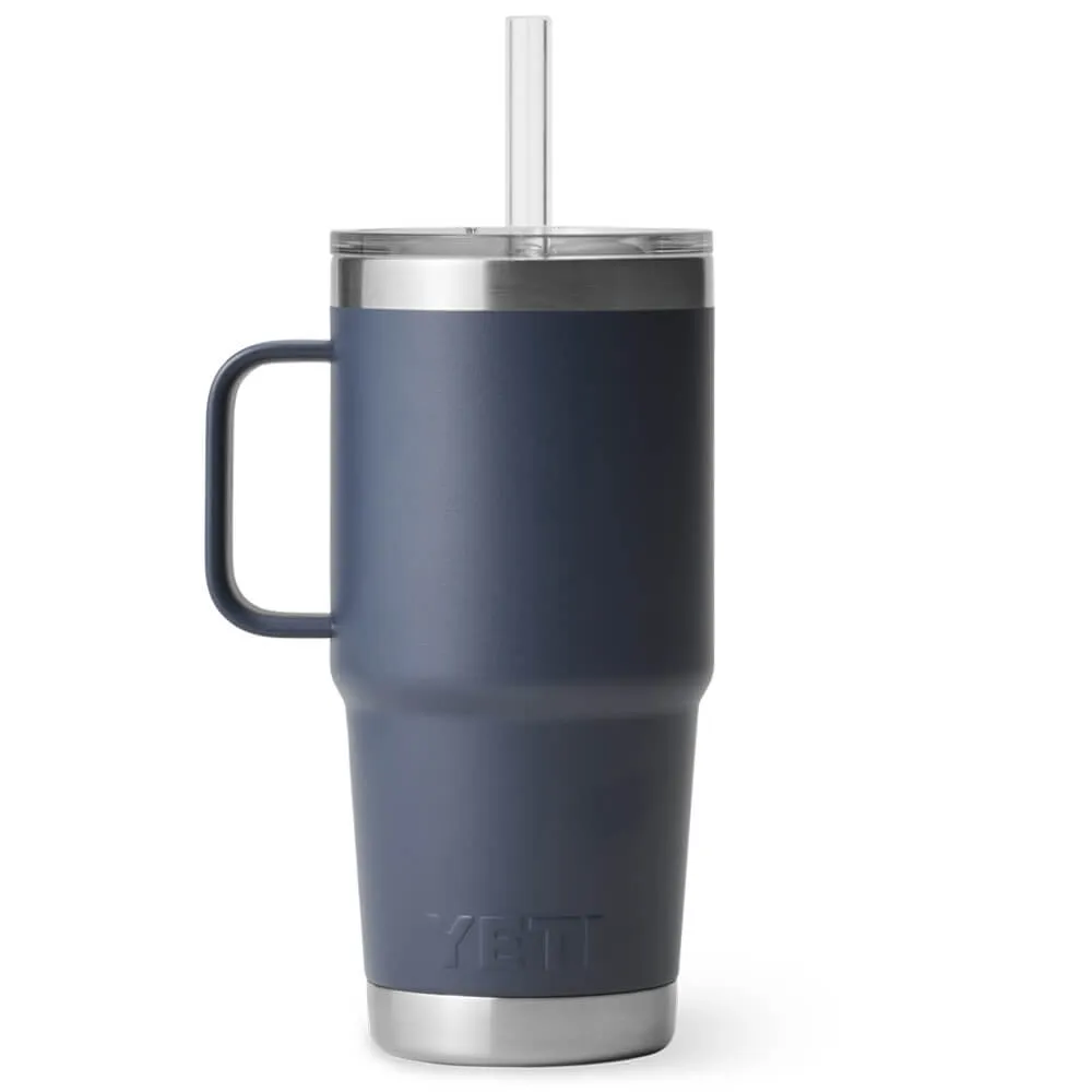 21071501802 TERMO RAMBLER 25oz STRAW MUG MARINO MARCA YETI