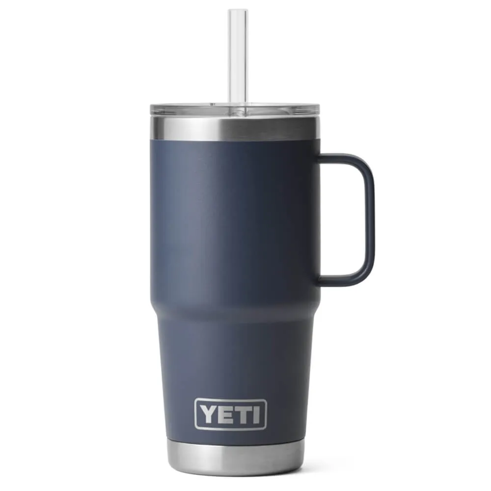 21071501802 TERMO RAMBLER 25oz STRAW MUG MARINO MARCA YETI