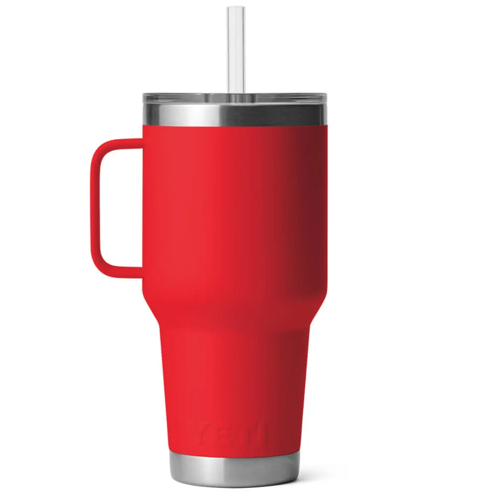 21071501895 TERMO RAMBLER 35oz STRAW MUG RESCUE RED MARCA YETI