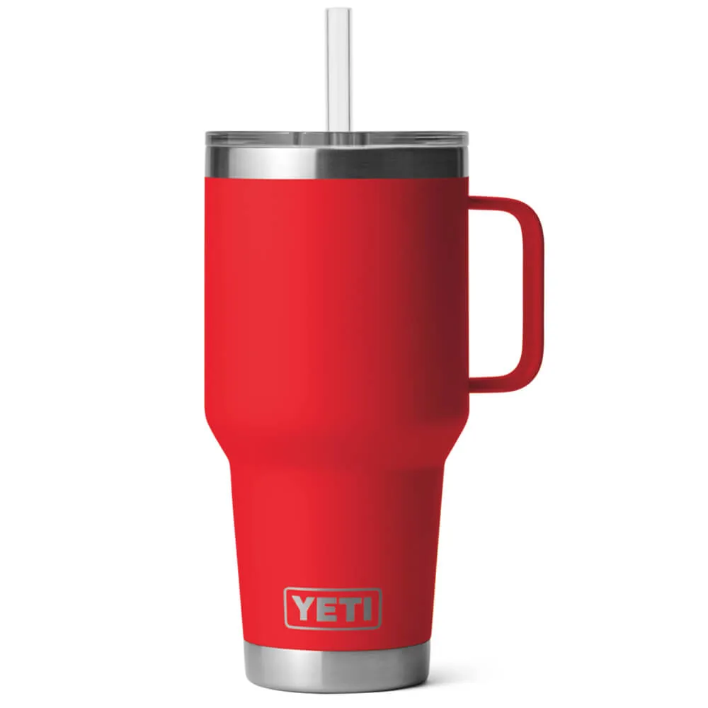 21071501895 TERMO RAMBLER 35oz STRAW MUG RESCUE RED MARCA YETI