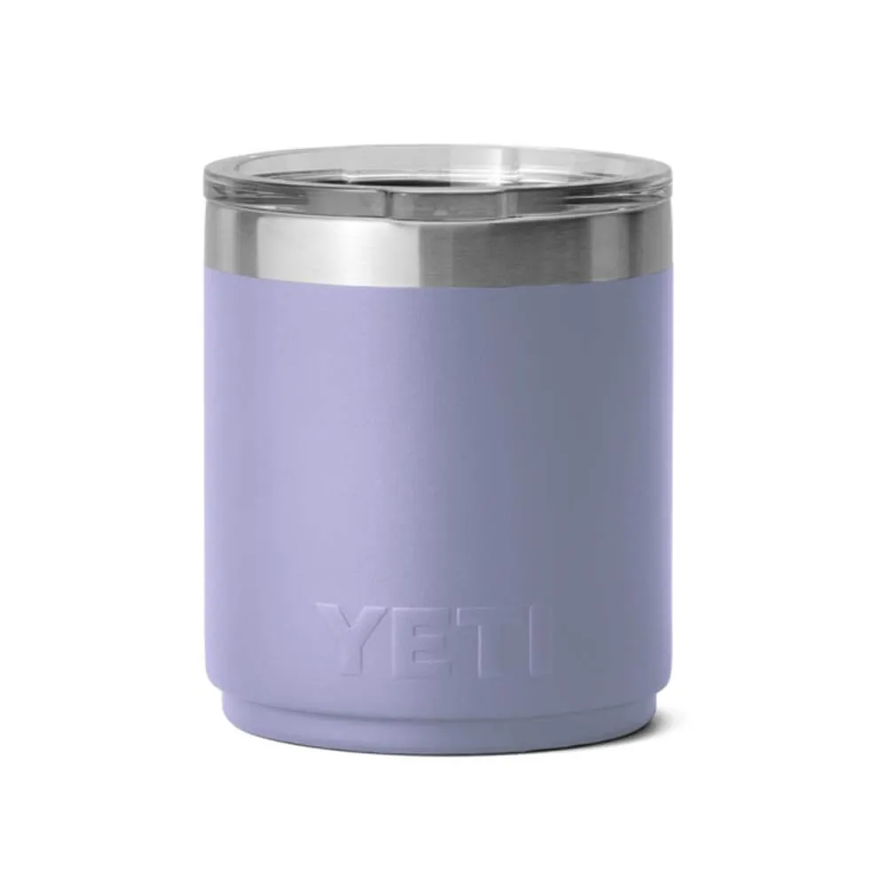 21071501968 TERMO RAMBLER 10oz LOWBALL 2.0 TAPA MAGNETICA COSMIC LILAC MARCA YETI