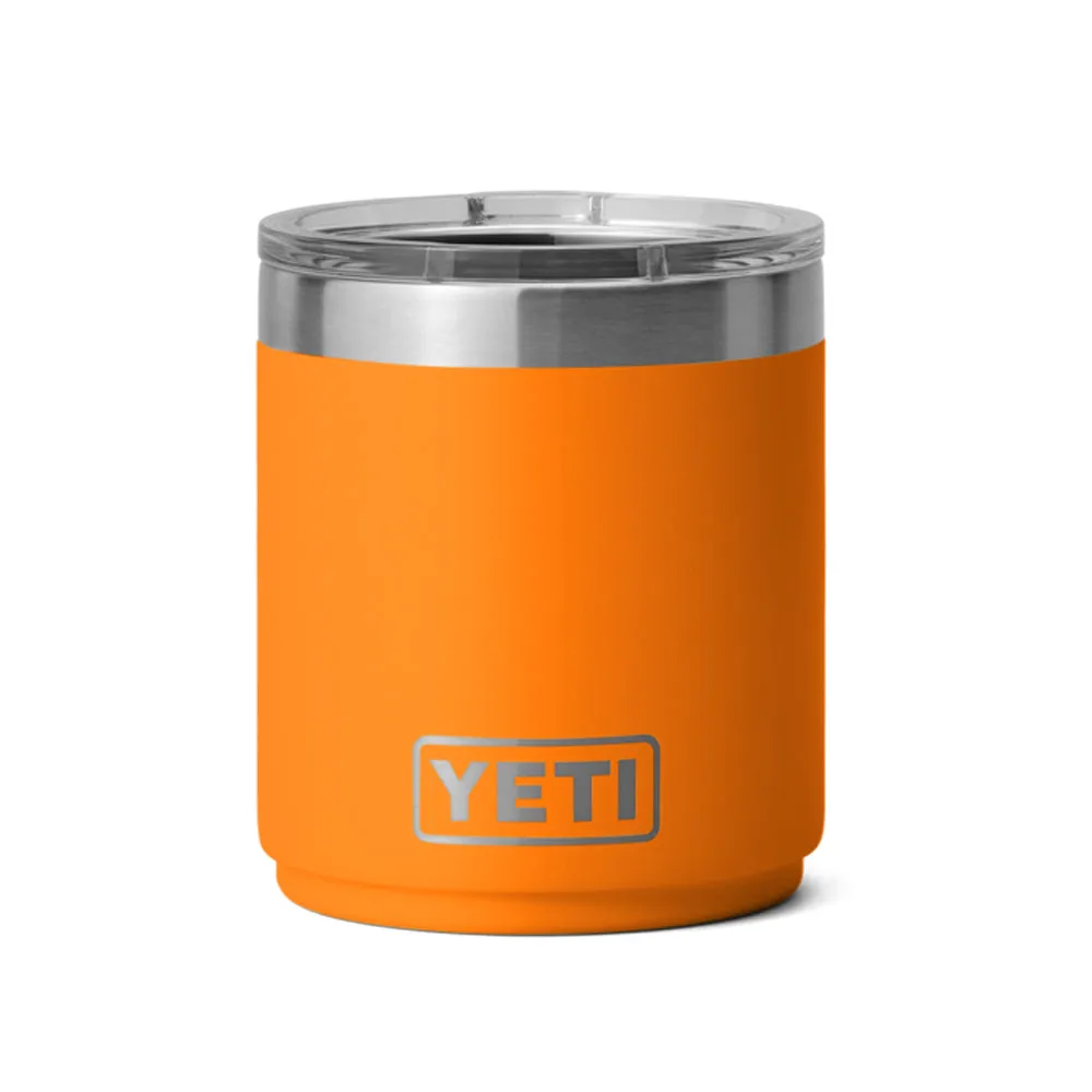 21071502619 TERMO RAMBLER 10oz LOWBALL 2.0 TAPA MAGNETICA KING CRAB ORANGE MARCA YETI