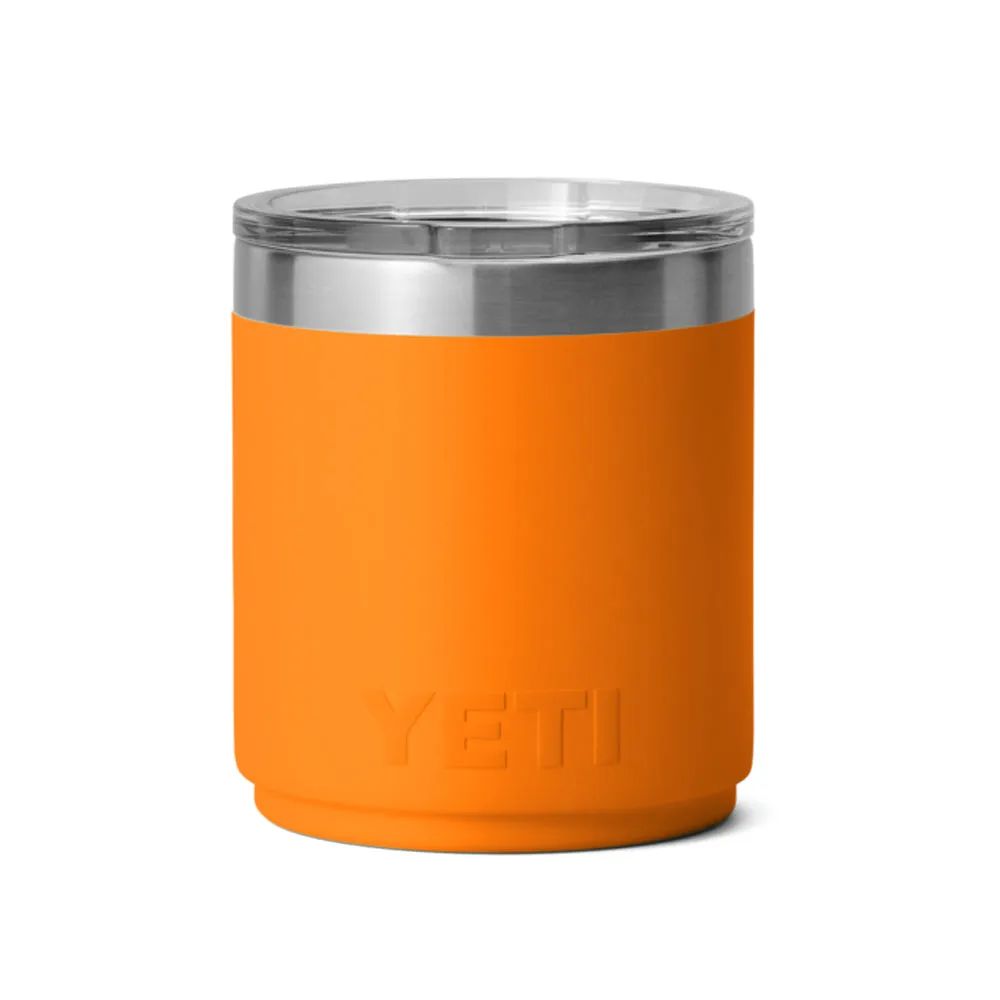 21071502619 TERMO RAMBLER 10oz LOWBALL 2.0 TAPA MAGNETICA KING CRAB ORANGE MARCA YETI