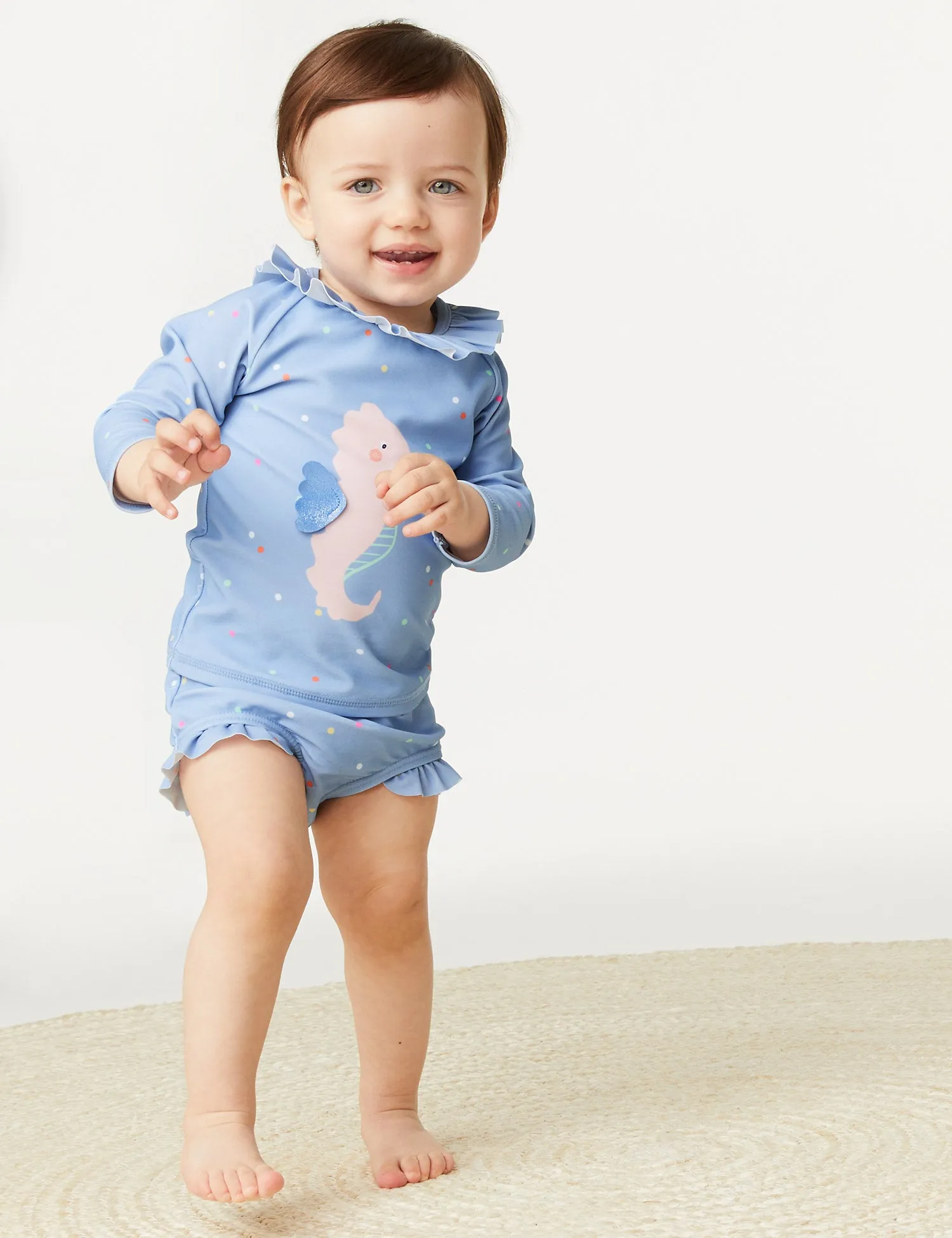 2pc Seahorse Swim Set