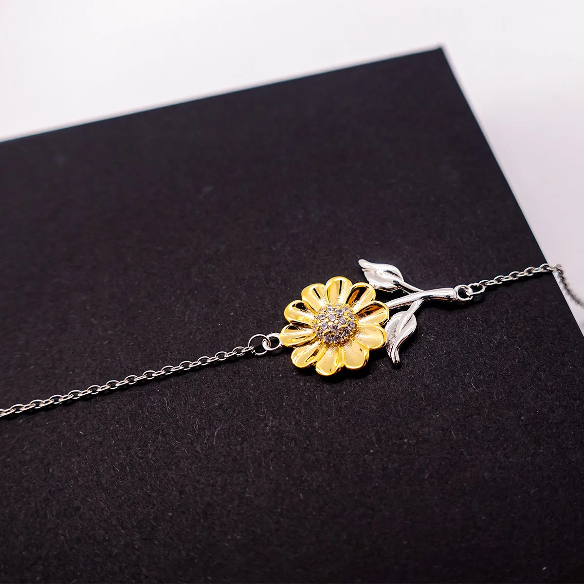 Air Traffic Controller Sunflower Bracelet - The Worlds Most Unique Gift for Graduation, Birthday, and Holidays, Engraved with Confidence and Hope