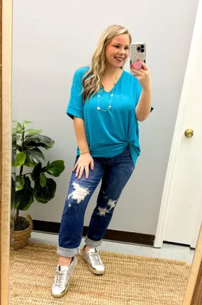 All You Need Airflow Top, Teal