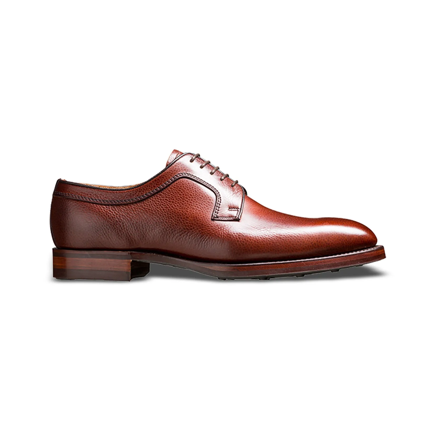 Barker Skye Versatile Derby Shoe - Cherry Grain