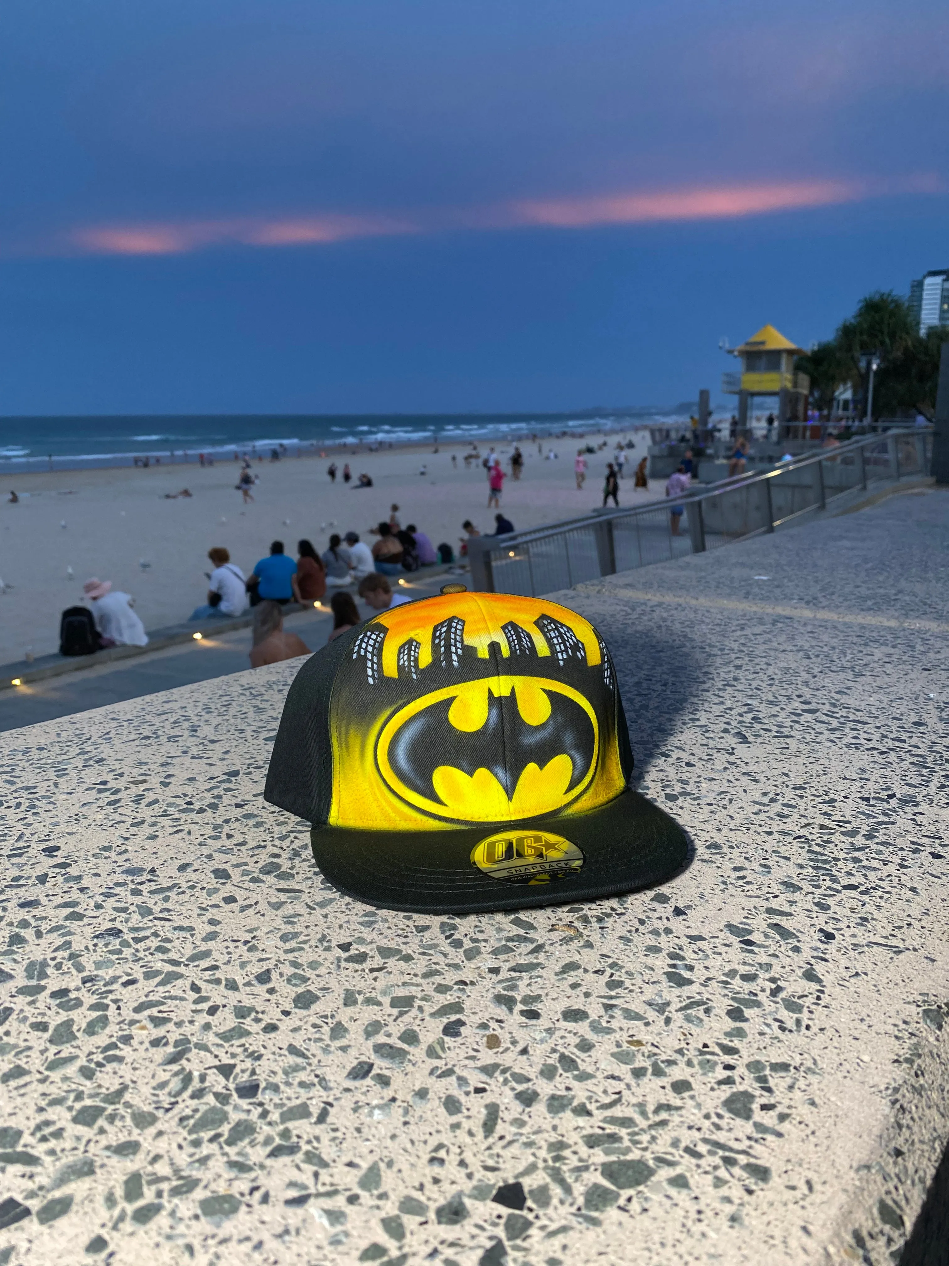 Batmn City Style Snapback Cap