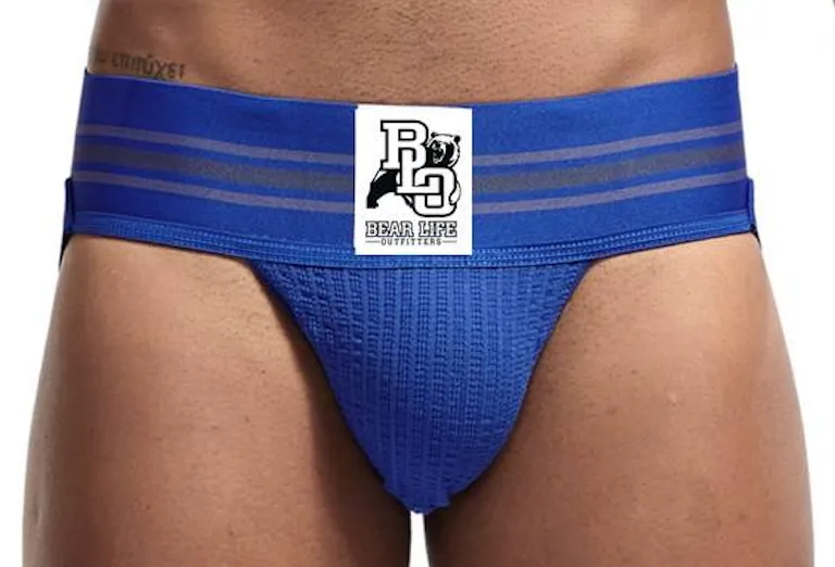 BLO Vintage Style Jockstrap Underwear Royal