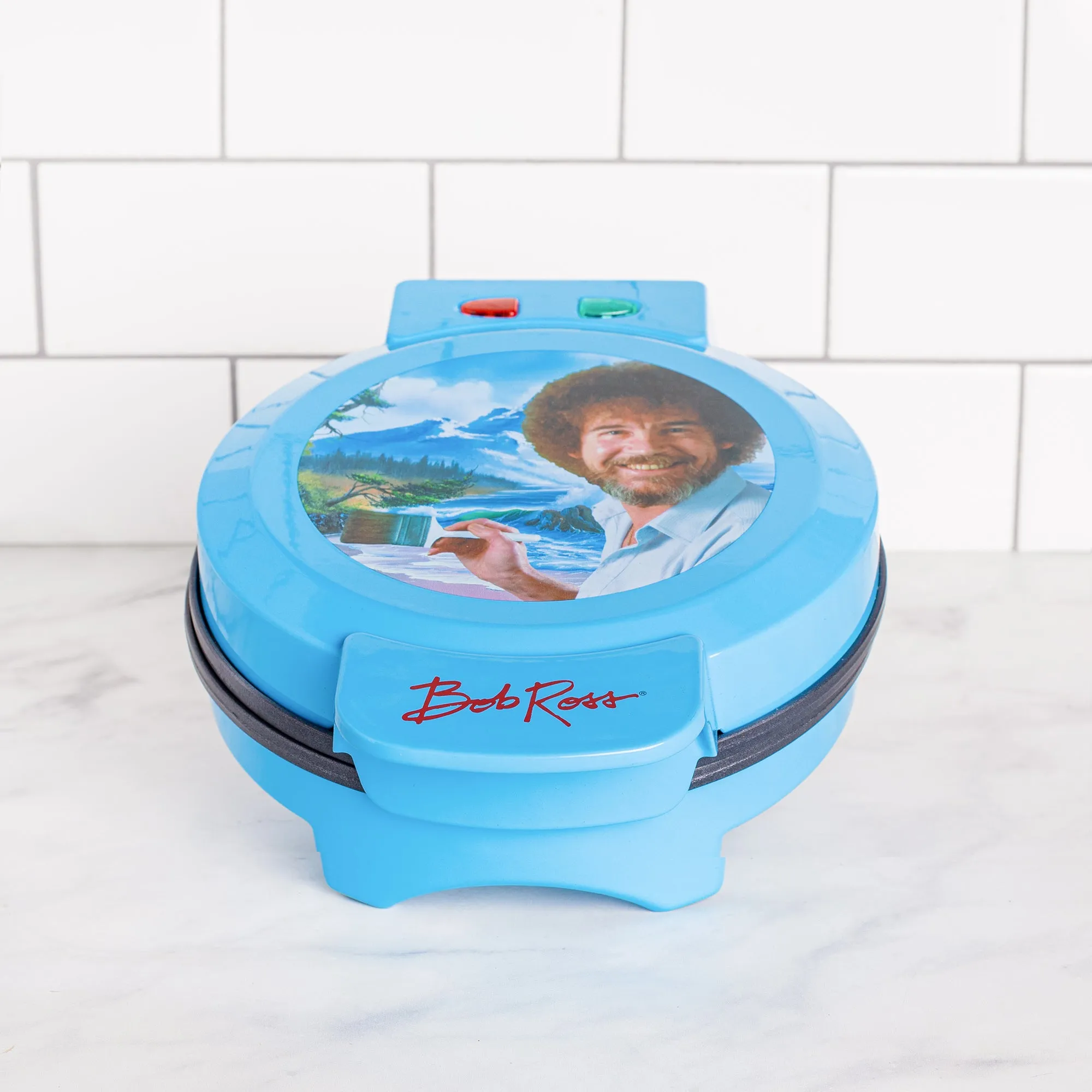 Bob Ross Waffle Maker