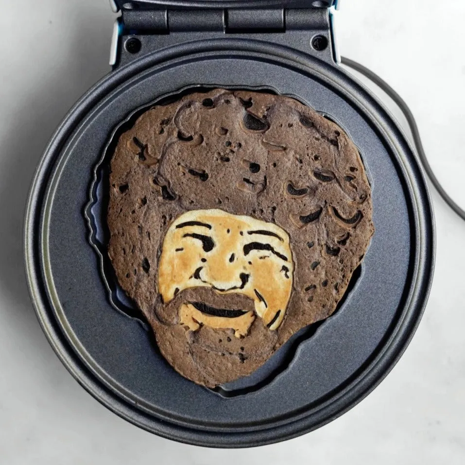 Bob Ross Waffle Maker