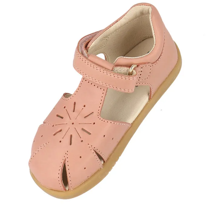 Bobux Iwalk IW Compass Kids Rose Pink Leather Sandal 641204