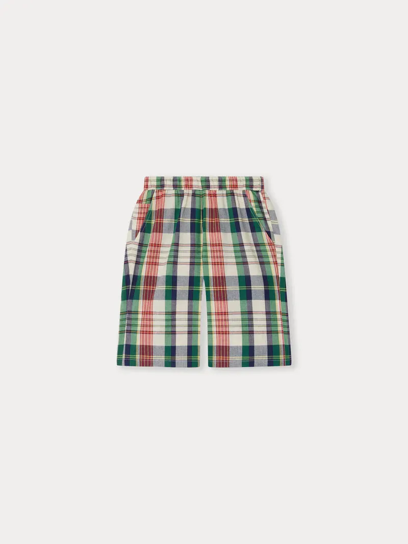 Bonpoint Boys Conway Shorts Dark Green