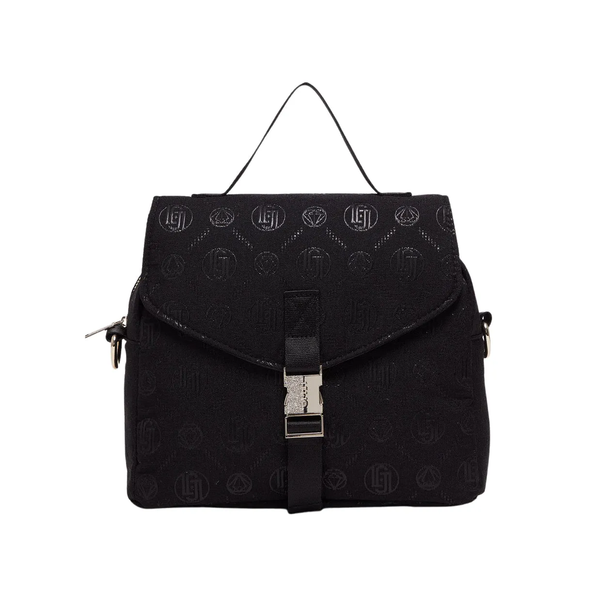 Borsa Liu-Jo Tracolla Monogram Nero