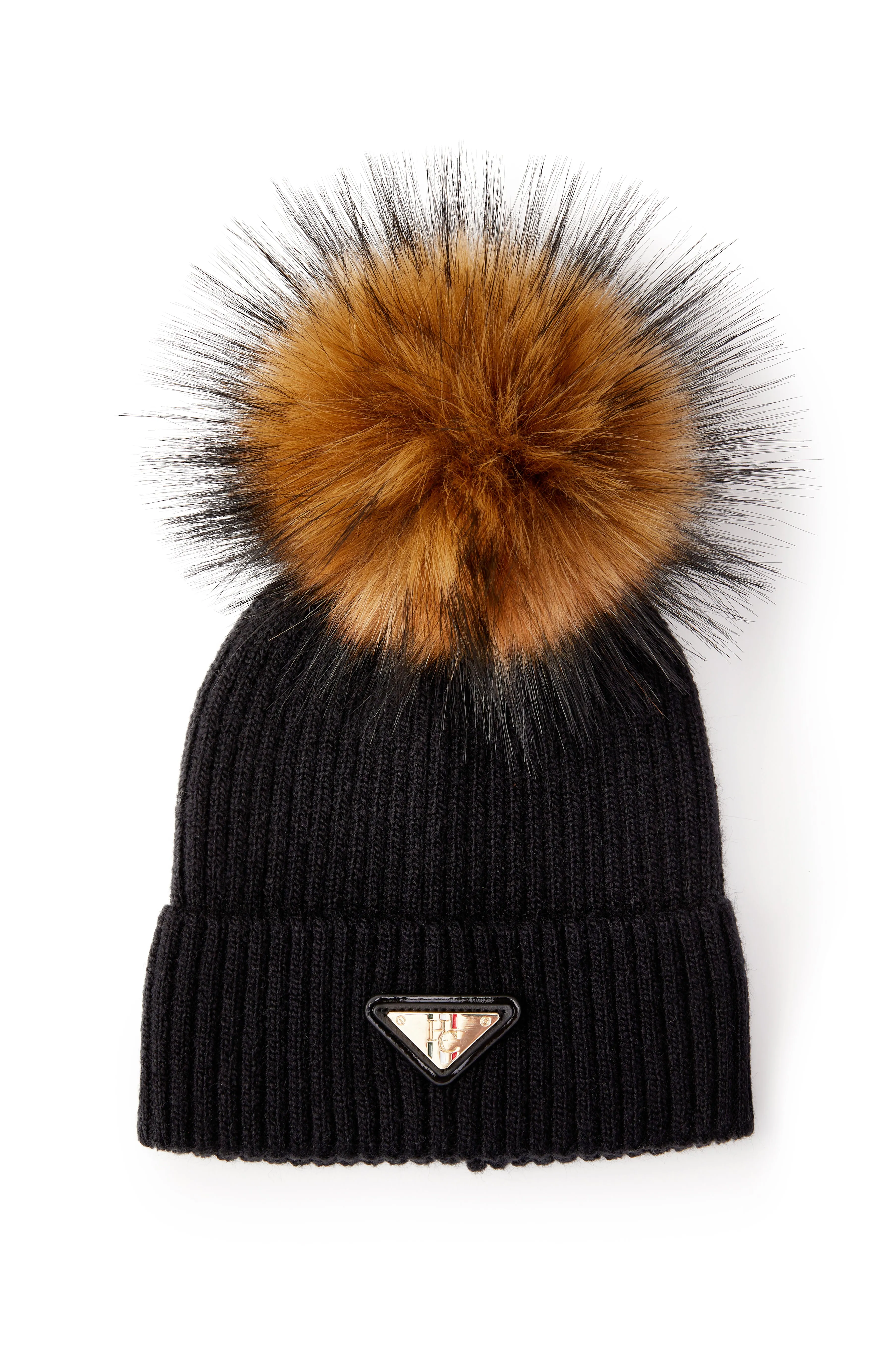 Burghley Bobble Hat (Black)