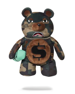 CAMOCHECK MONEYBEAR TEDDYBEAR BACKPACK