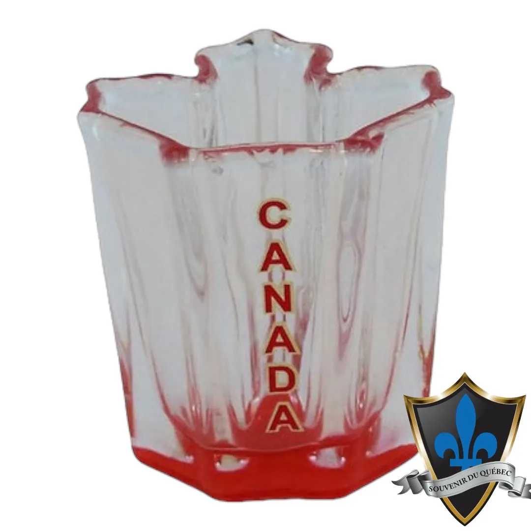 Canada maple leaf shape Shotglass