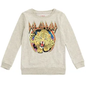 Def Leppard Fleece Pullover Sweatshirt Little Kid to Big Kid