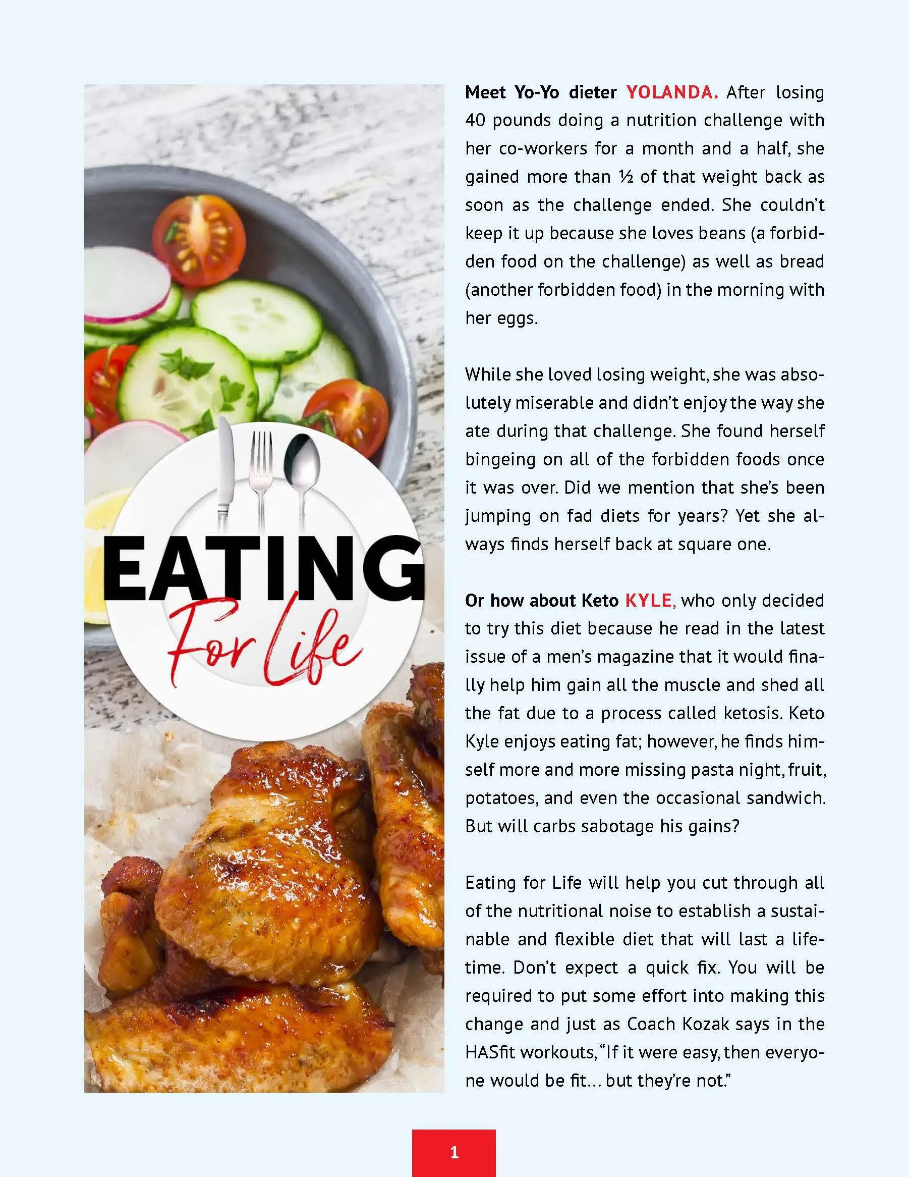 Eating For Life eBook: Enjoy The Foods You Love. Get The Results You Need.