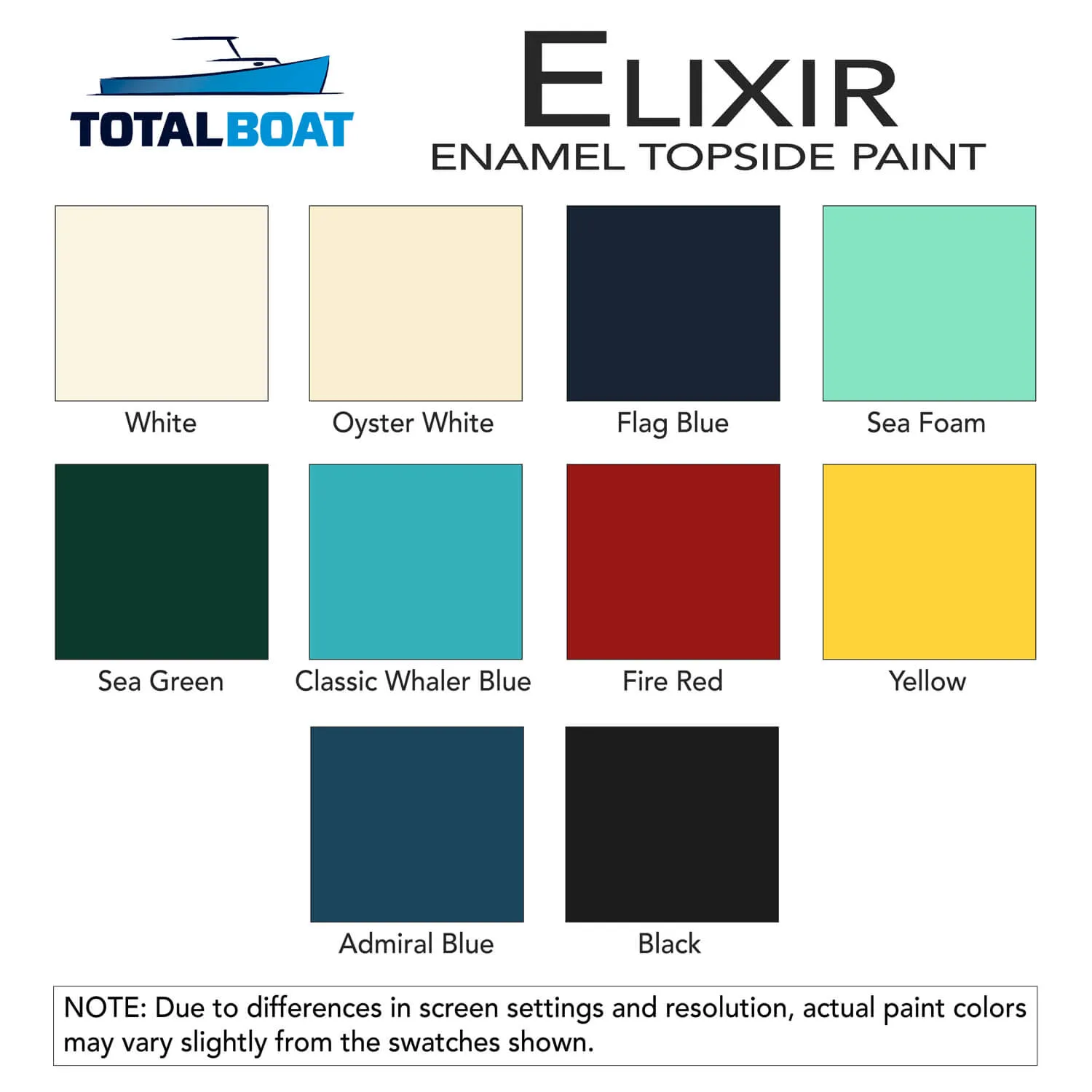 Elixir Enamel Topside Paint