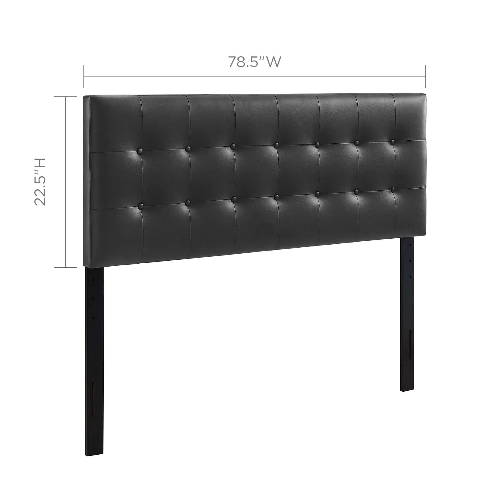 Emily Upholstered Vinyl Headboard