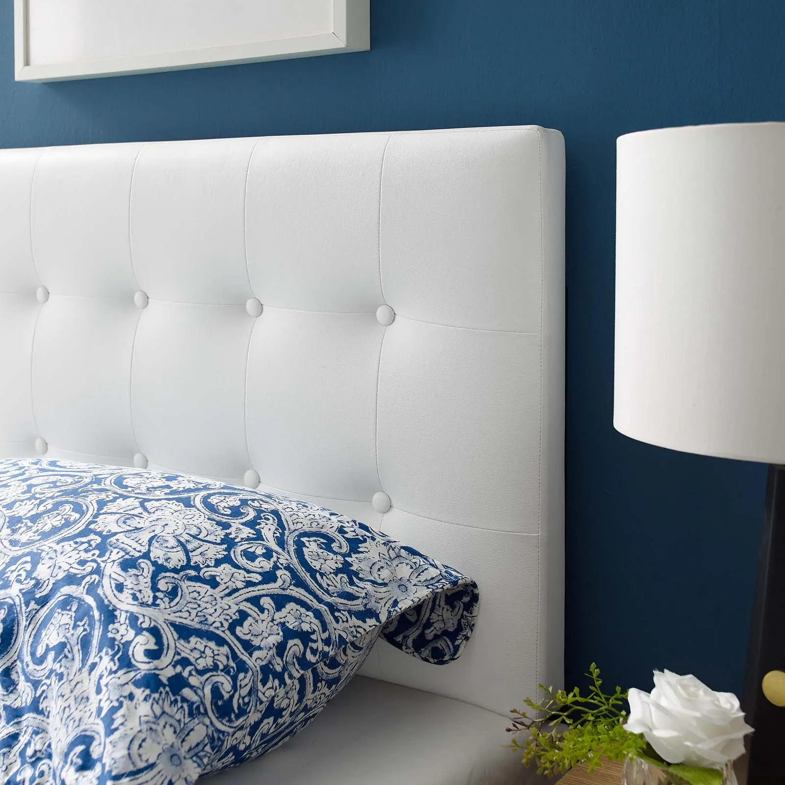 Emily Upholstered Vinyl Headboard