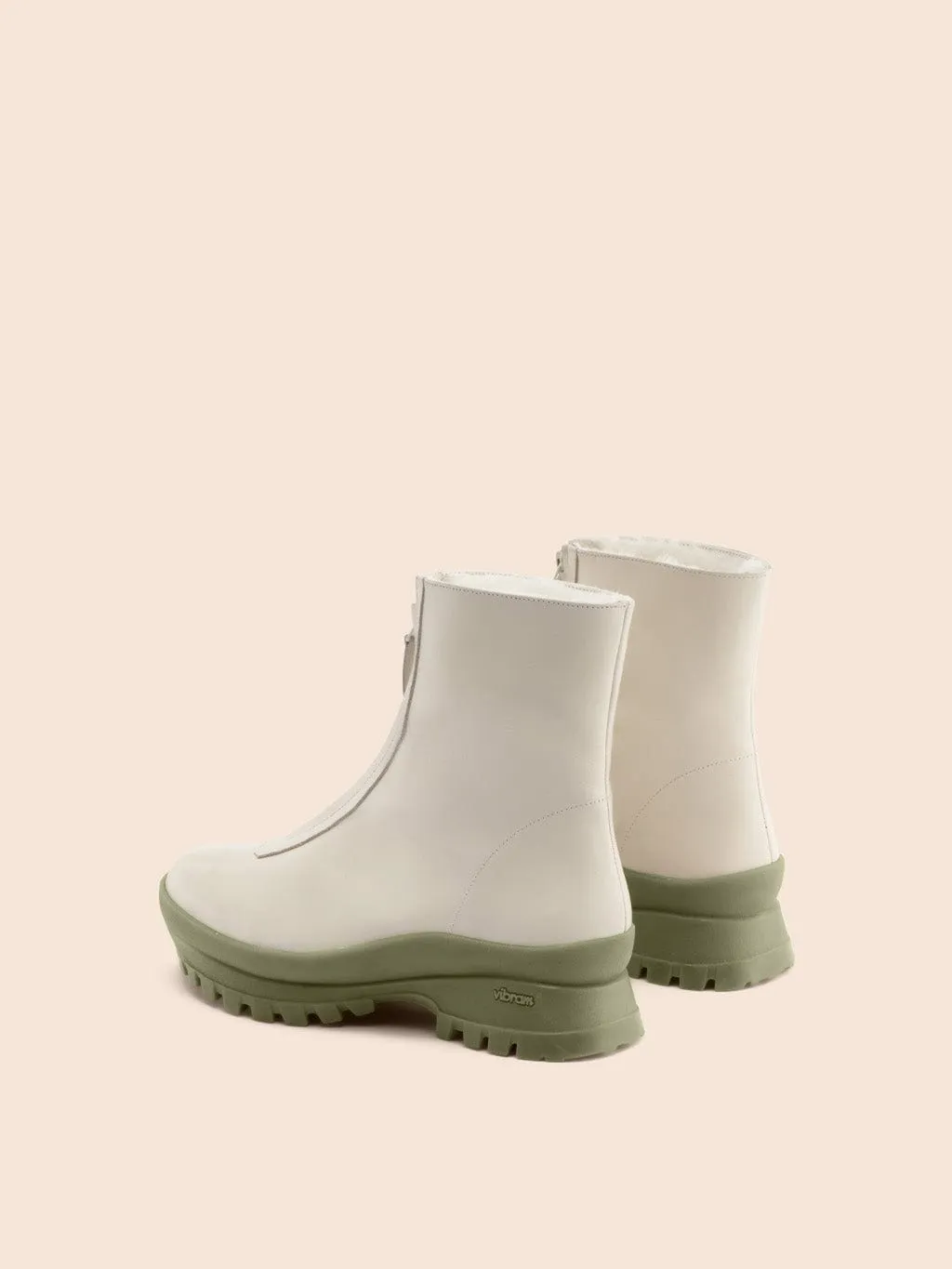 Estrella Green Combo Boot