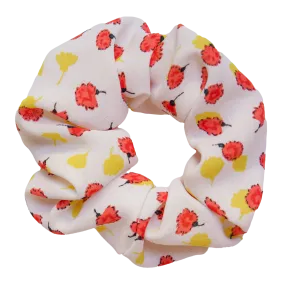 Garden Scrunchie in White