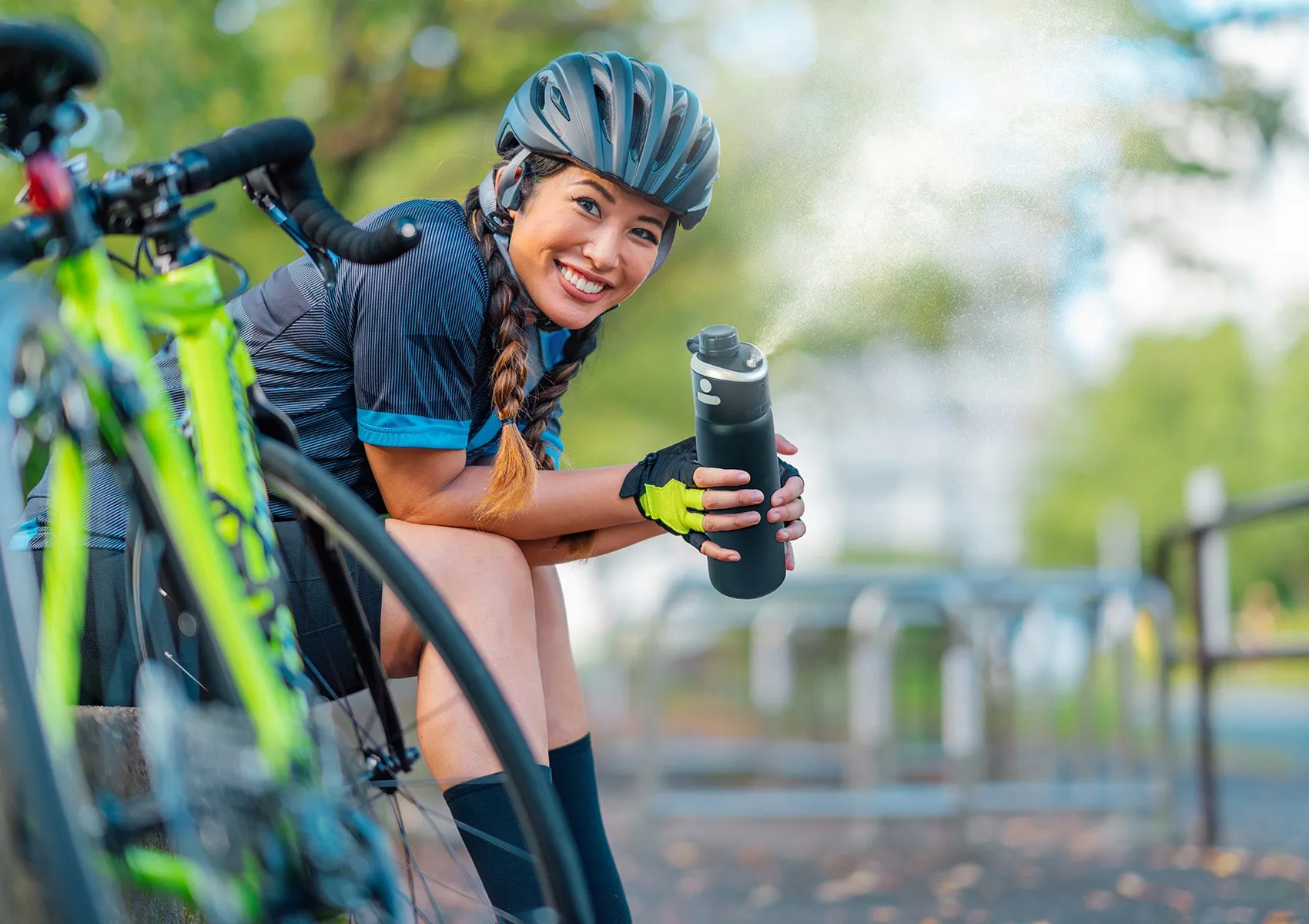 GoMist Misting & Drinking Water Bottle