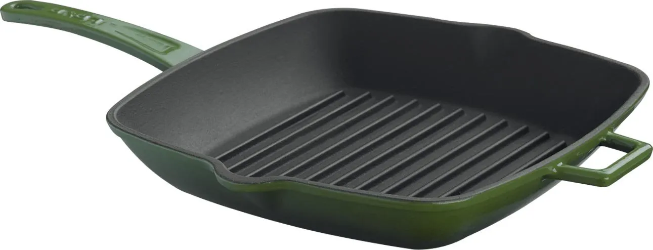 GRILL PANS W/ HANDLE & POUR SPOUTS