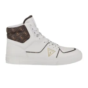 GUESS Senen Quattro G High-Top Sneakers Men - WHT