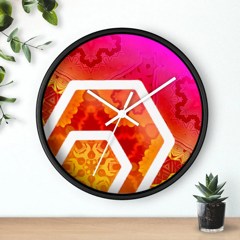 HEX Wall clock