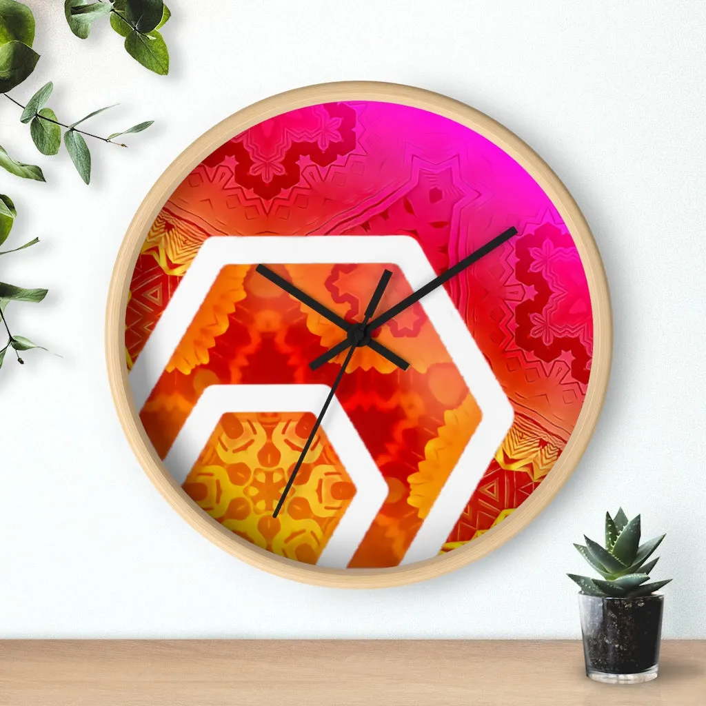 HEX Wall clock