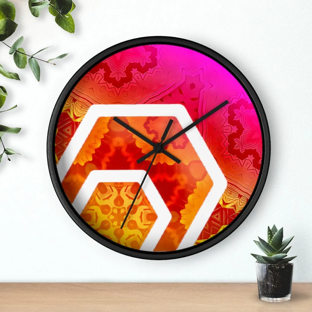 HEX Wall clock