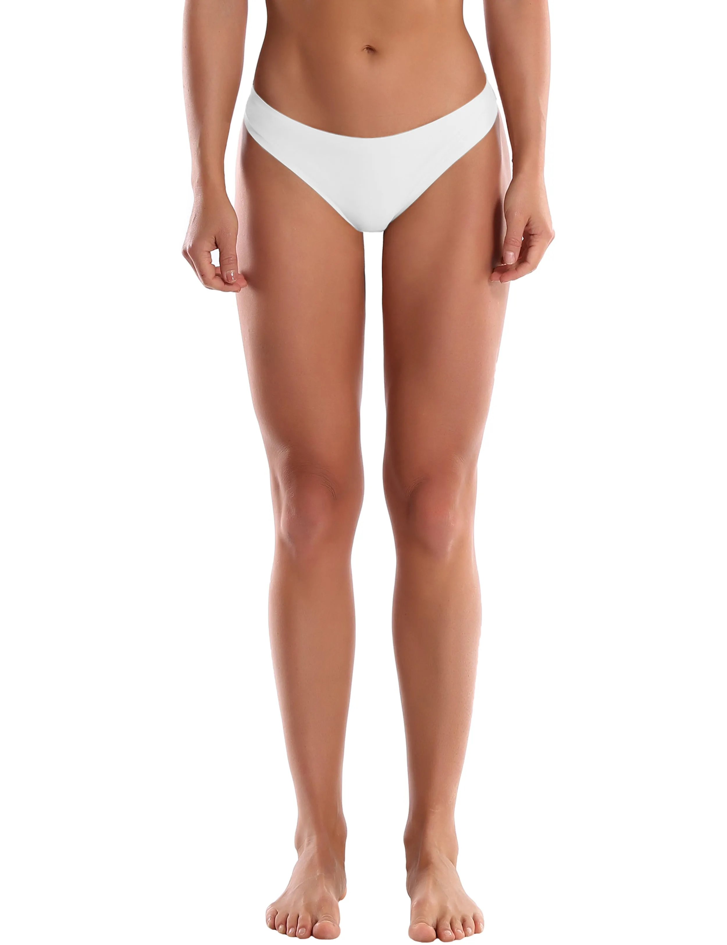 Invisibles Sports Thongs Underwear White