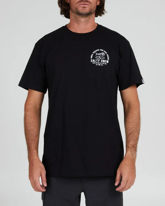 Lateral Line Standard S/S Tee BLK