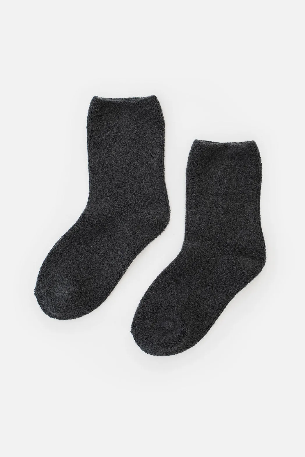 Le Bon Cloud Socks / Charcoal