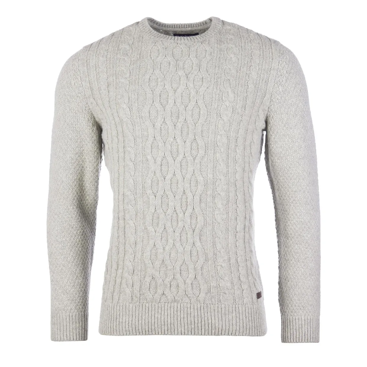 Maglione Barbour Chunky Cable Grigio