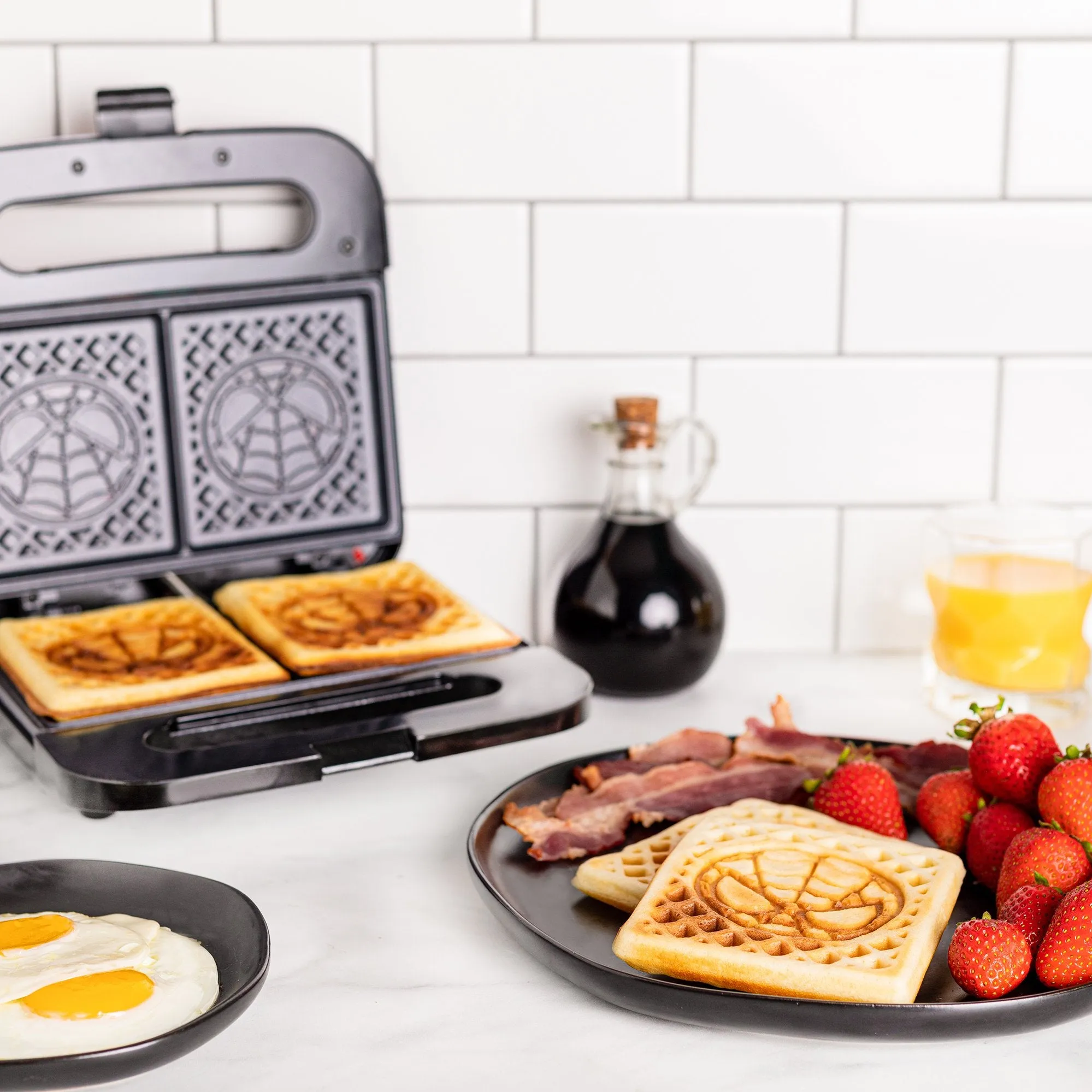 Marvel Spider-Man Square Waffle Maker