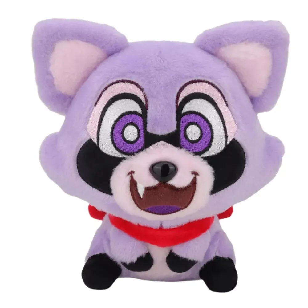 【New Arrival】Xcoser 2024 Game Indigo Park Raccoon Plush Doll Toys Soft Stuffed Kids Fans Gift