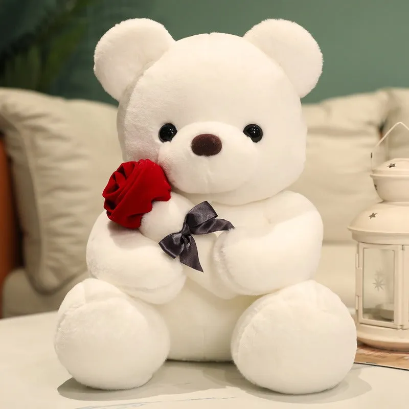 New Rose Teddy Bear Doll Plush