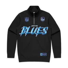 NSW BLUES Predator Half Zip Crew