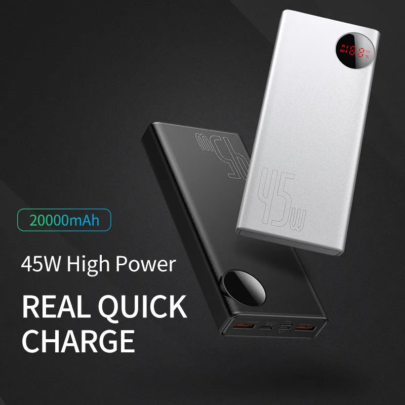 Premium 20,000mah Power Bank / 45W