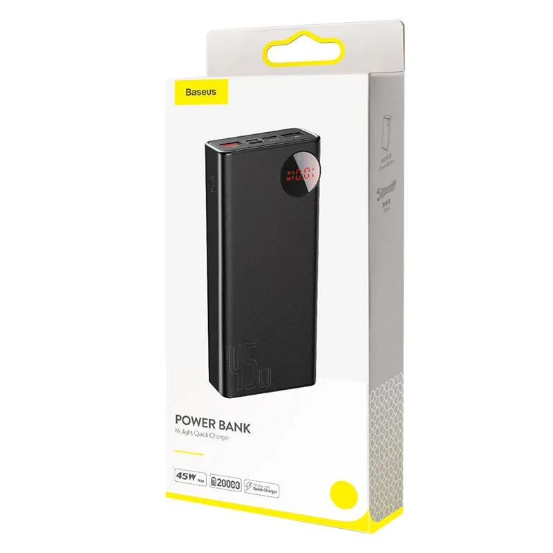 Premium 20,000mah Power Bank / 45W