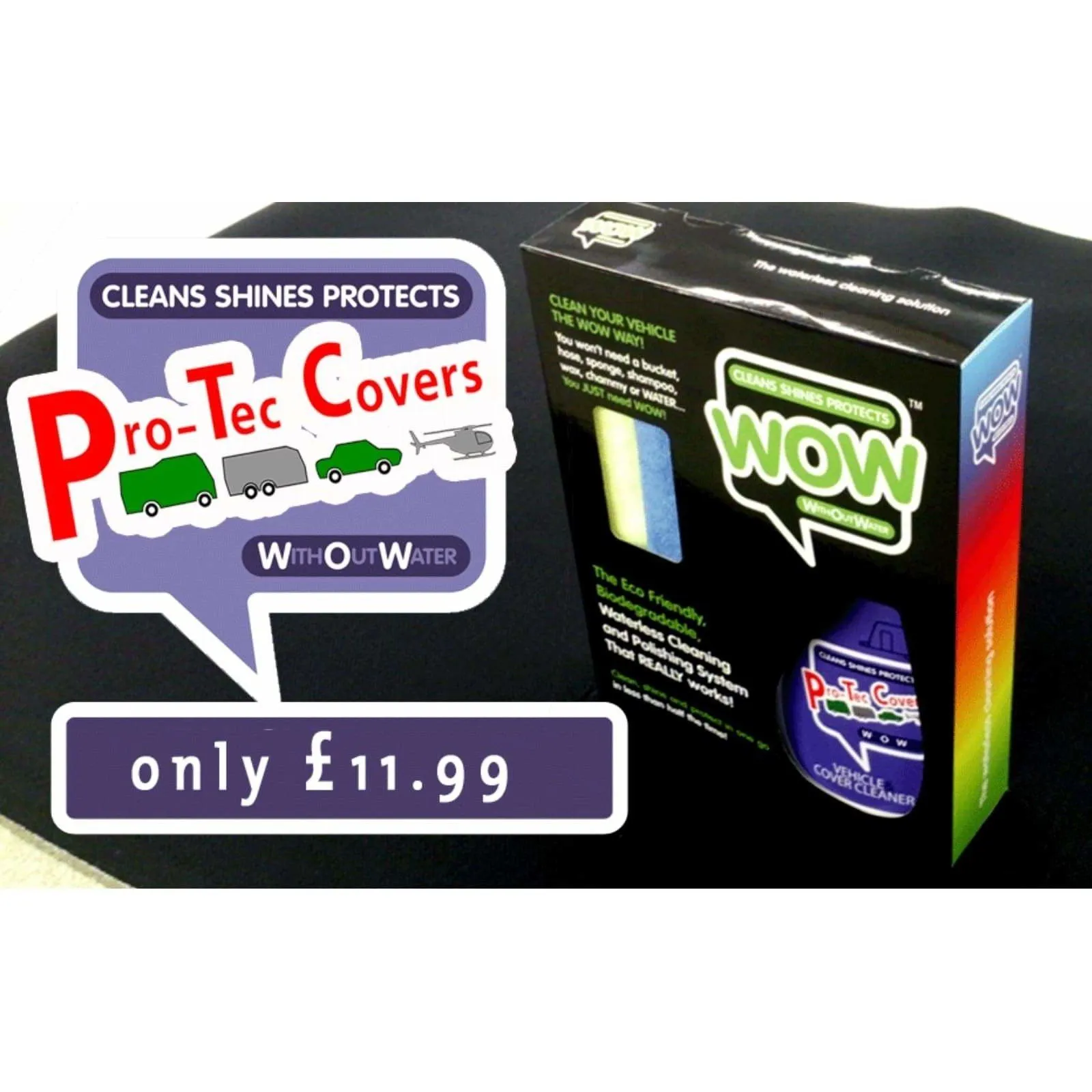 Protec Covers Vehicle and Cover Cleaner