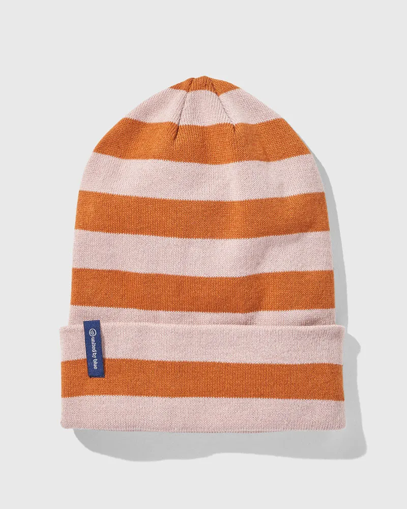 Recycled 90's Stripe Beanie