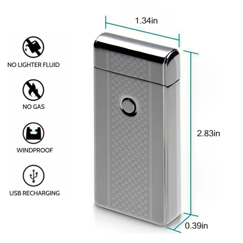 SMAXPro™ Rechargeable Electric Lighter: Dual Arc Plasma, Waterproof, Flameless