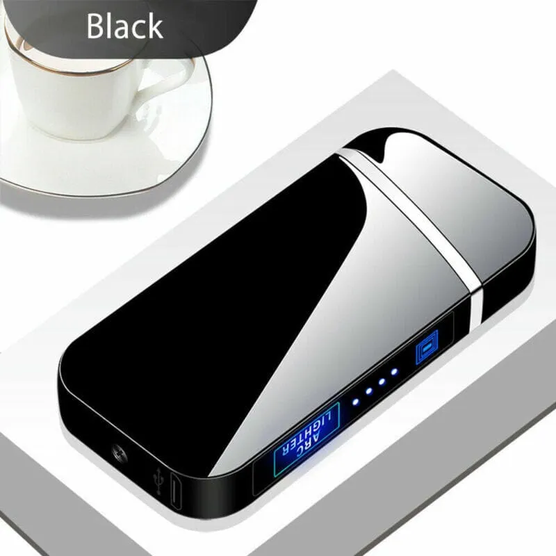 SMAXPro™ Stylish Electric Lighter: Dual Arc Plasma, Rechargeable, Waterproof