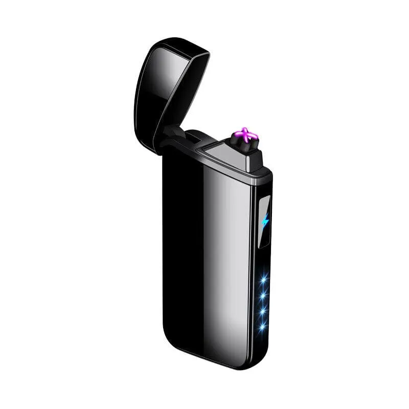 SMAXPro™ Stylish Electric Lighter: Dual Arc Plasma, Rechargeable, Waterproof