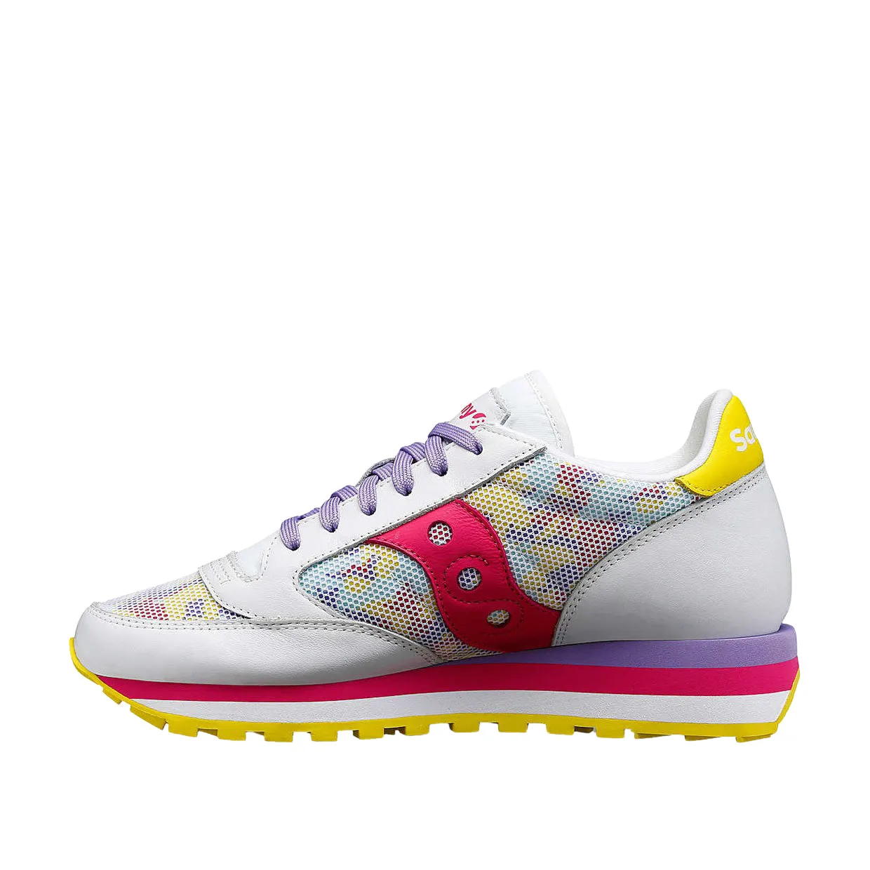 Sneakers Donna Saucony Jazz Triple Zebra Bianco / Multicolor